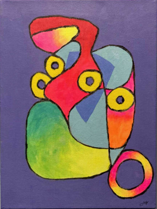 Chris Warot - "Snyder 4", a unique painting