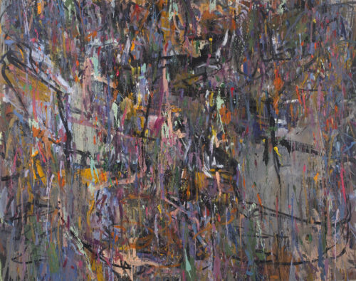 Karl Bielik - "Ceremony" a unique, one-of-a-kind painting